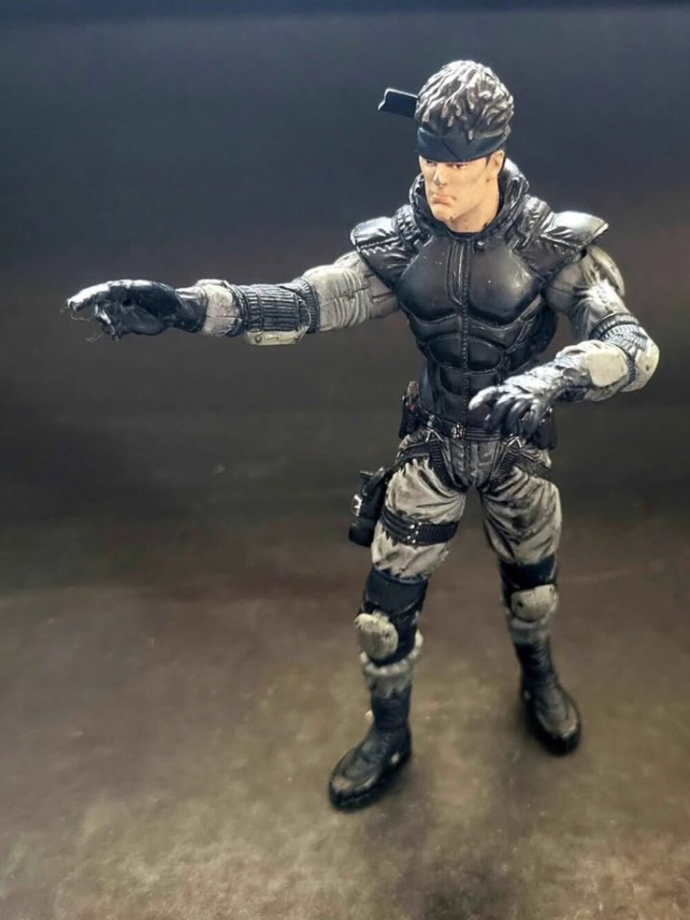 Vintage Metal Gear Solid SOLID SNAKE 6.5" inch action figure McFarlane 1999